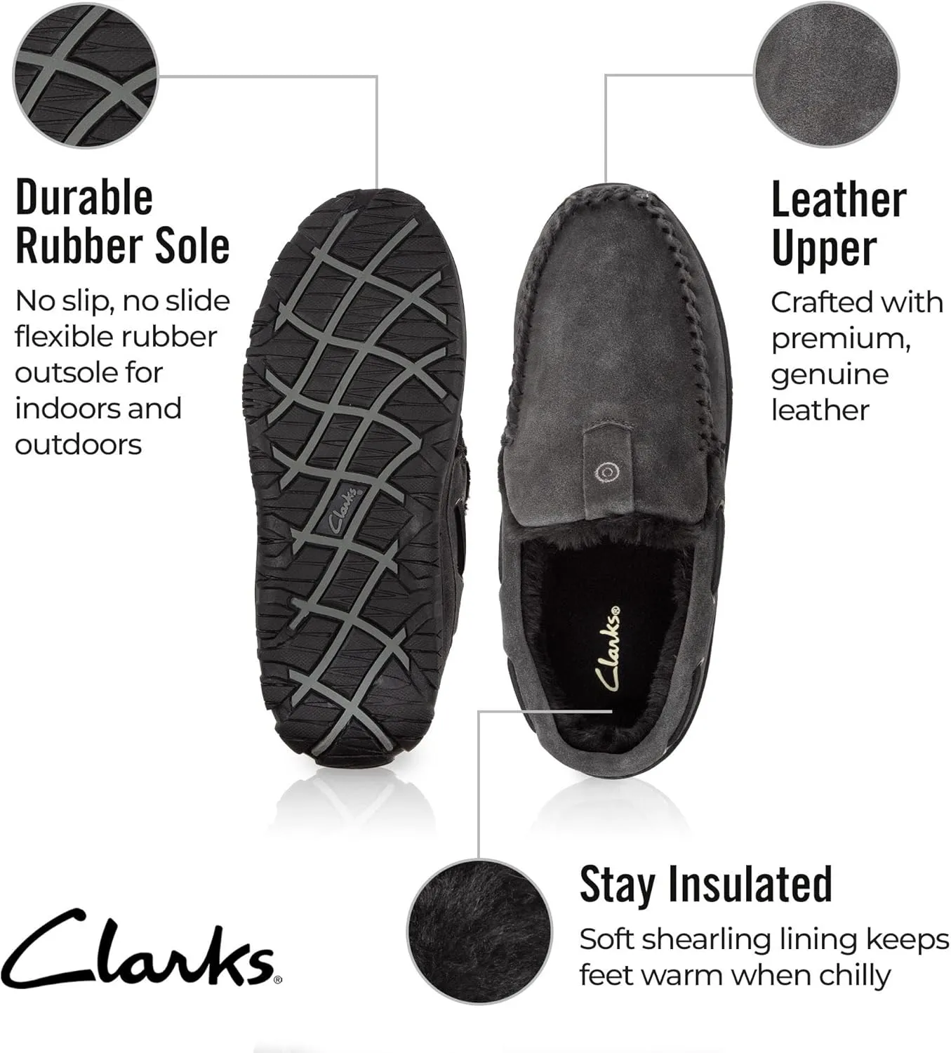 Clarks Men's Venetian Slipper