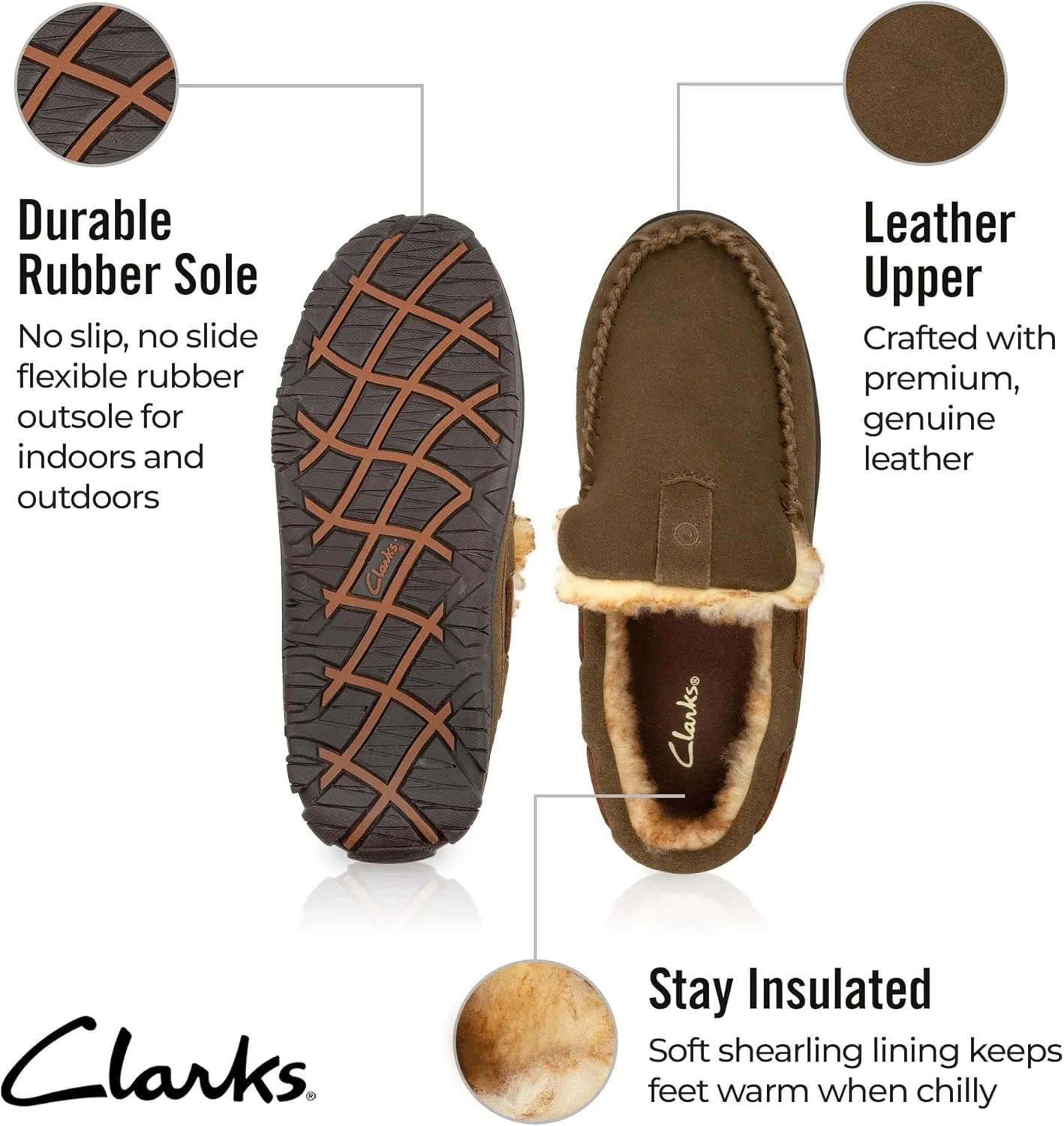 Clarks Men's Venetian Slipper