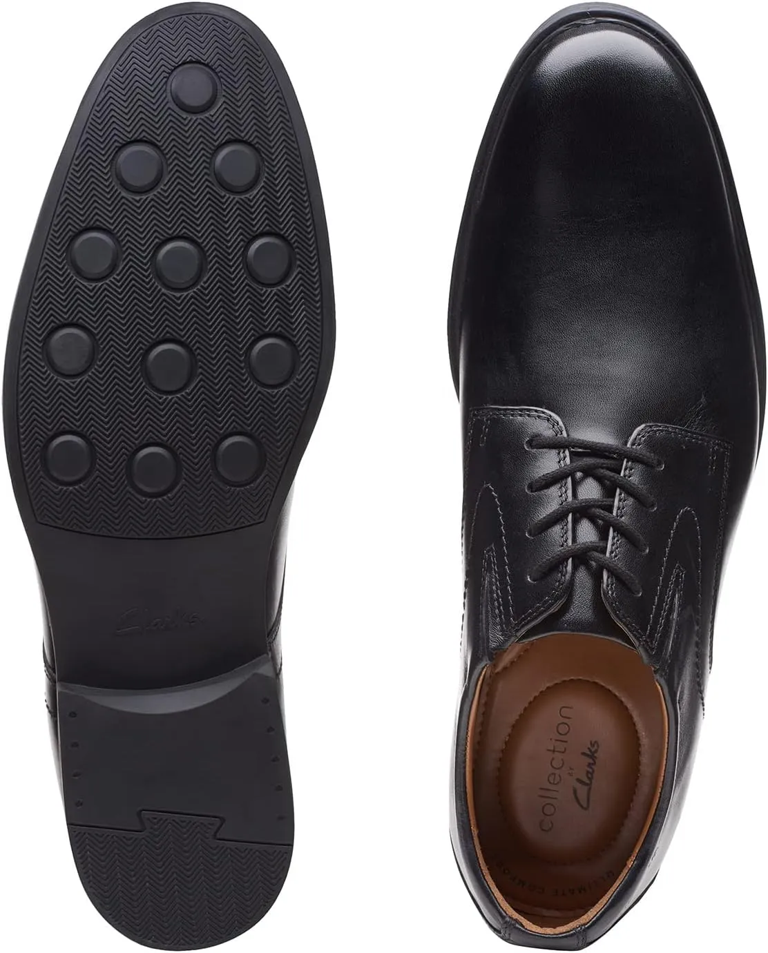 Clarks Men's Whiddon Plain Oxford Flat