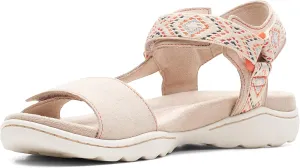 Clarks Women's Amanda Step Flat Sandal