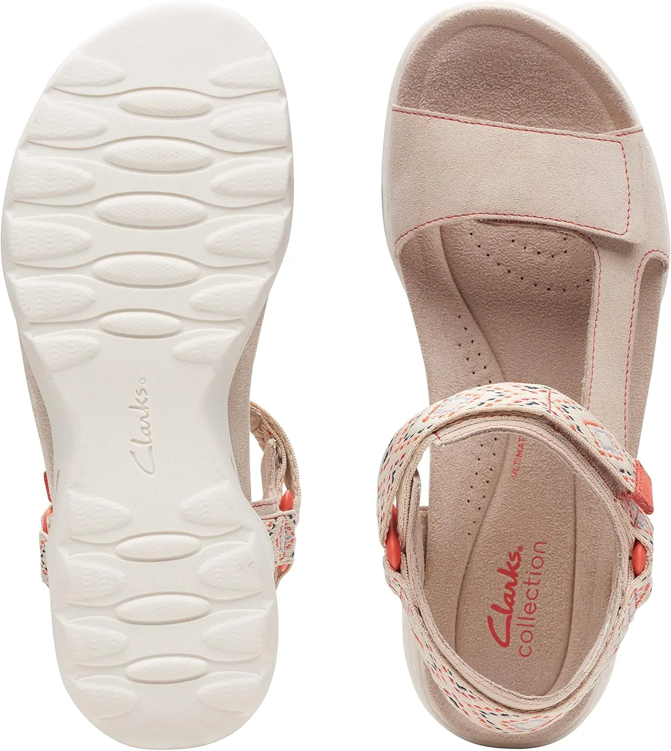 Clarks Women's Amanda Step Flat Sandal