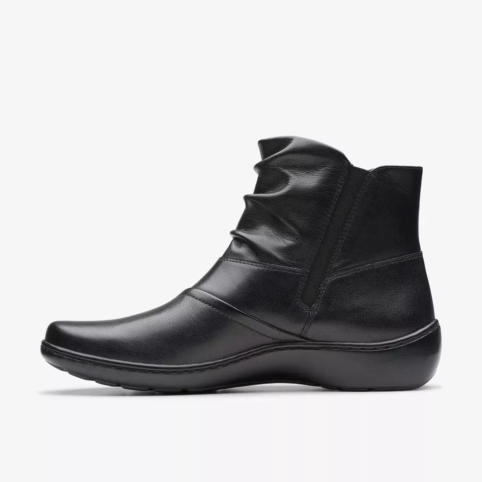 Clarks Women's Cora Pace Black | Chocolate Leather