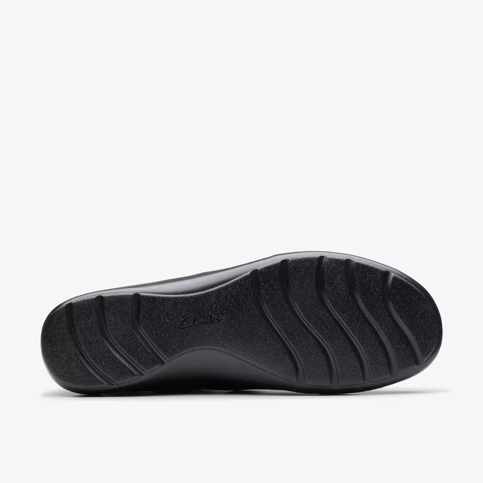 Clarks Women's Cora Pace Black | Chocolate Leather