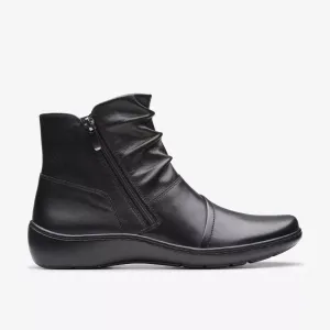 Clarks Women's Cora Pace Black | Chocolate Leather