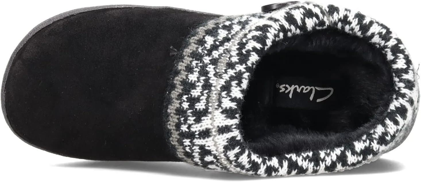Clarks Women's Women's Clarks, Sweater Collar Slipper