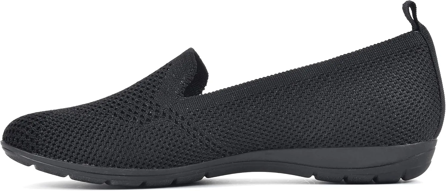 CLIFFS BY WHITE MOUNTAIN Felizia Women's Slip-on Comfort Flat