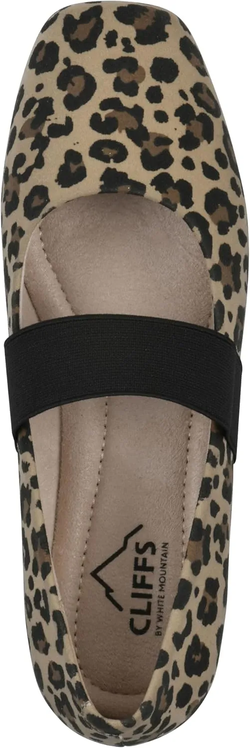 CLIFFS BY WHITE MOUNTAIN Women's Besimi Cushioned Mary Jane Flat