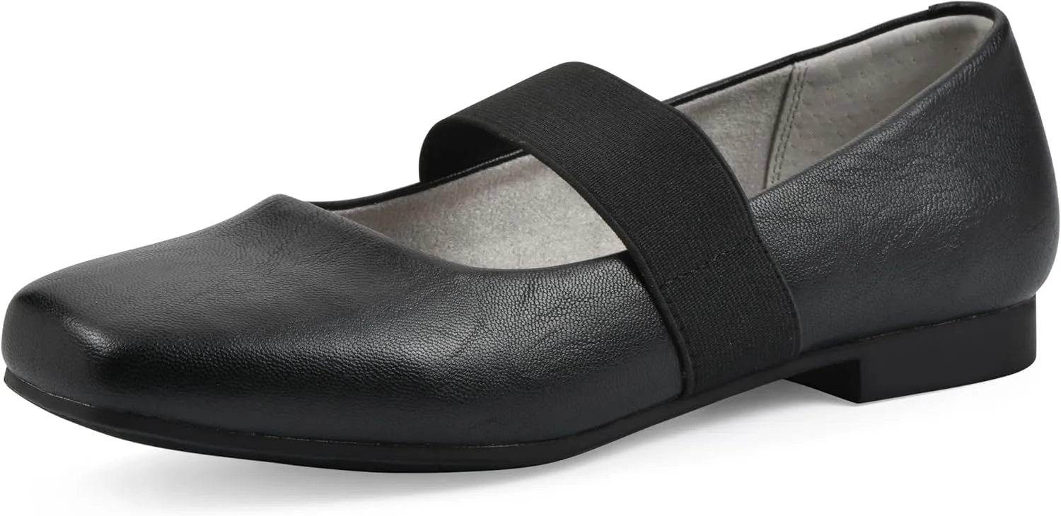 CLIFFS BY WHITE MOUNTAIN Women's Besimi Cushioned Mary Jane Flat