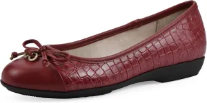 CLIFFS BY WHITE MOUNTAIN Women's Careen Cushioned Ballet Flat