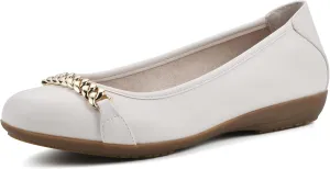 CLIFFS BY WHITE MOUNTAIN Women's Charmed Cushioned Ballet Flat