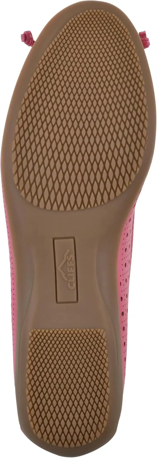 CLIFFS BY WHITE MOUNTAIN Women's Cheryl Cushioned Ballet Flat
