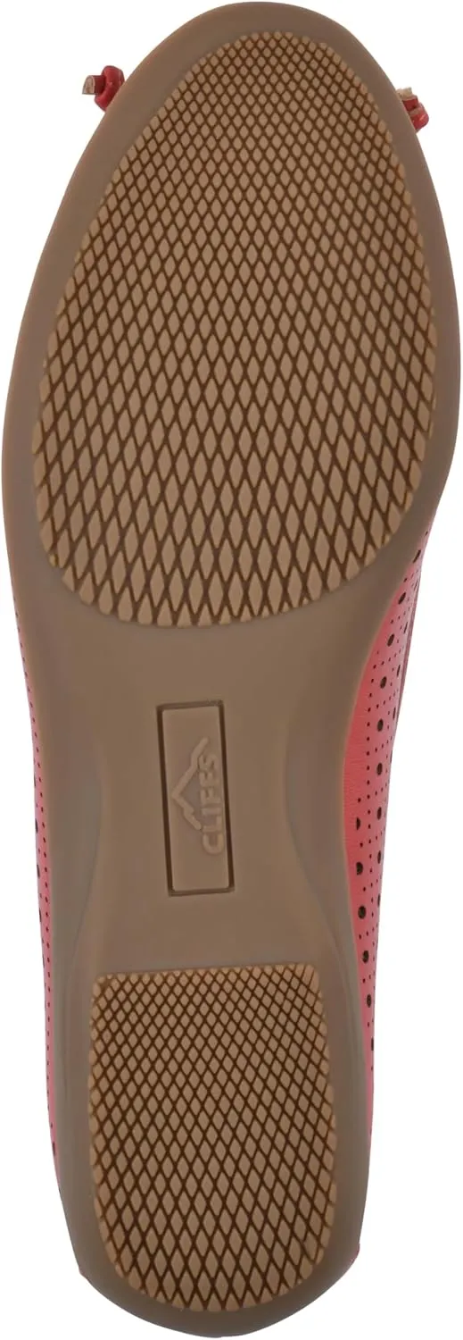 CLIFFS BY WHITE MOUNTAIN Women's Cheryl Cushioned Ballet Flat