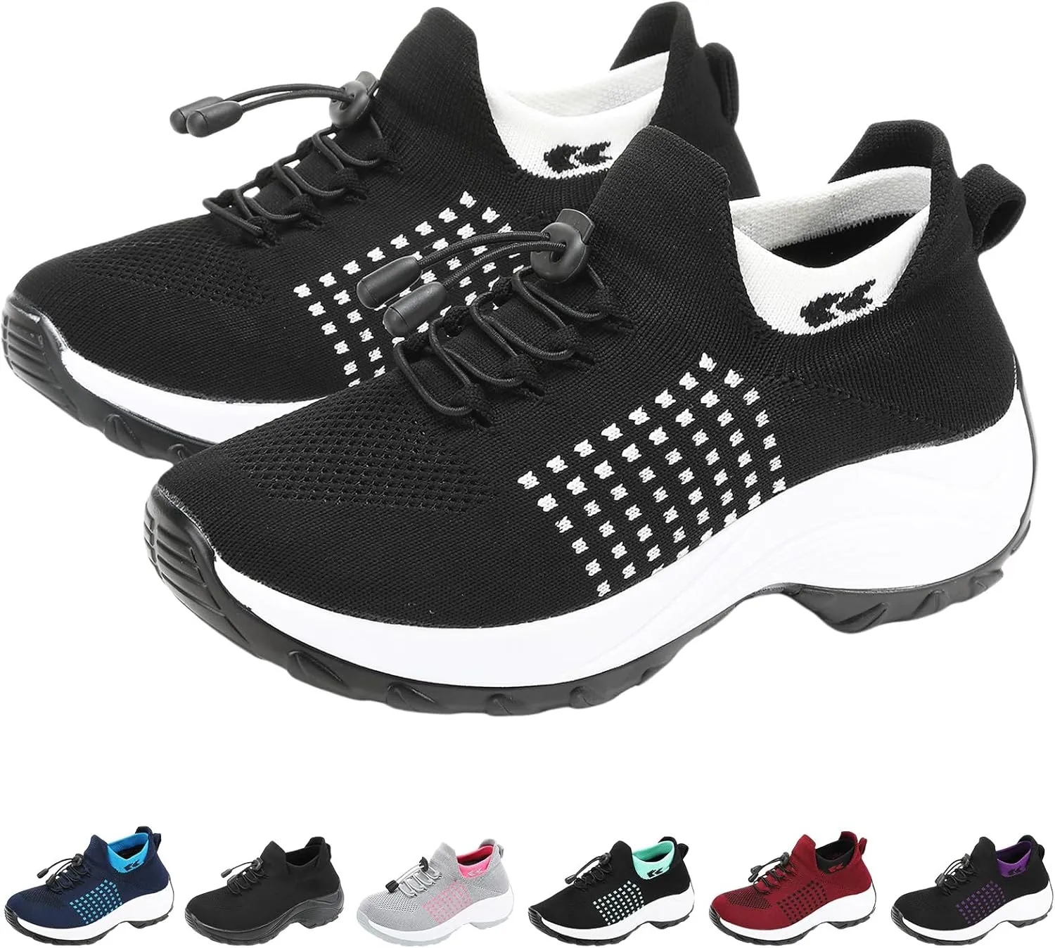 Comfort Wear Orthowear Shoes for Women Men Comfortwear Ortho Shoes Plantar Fasciitis Ortho Sneakers Comfortable Air Cushion Ortho Breathable Stretch Cushion Non Slip Athletic Walking Fashion Sneakers
