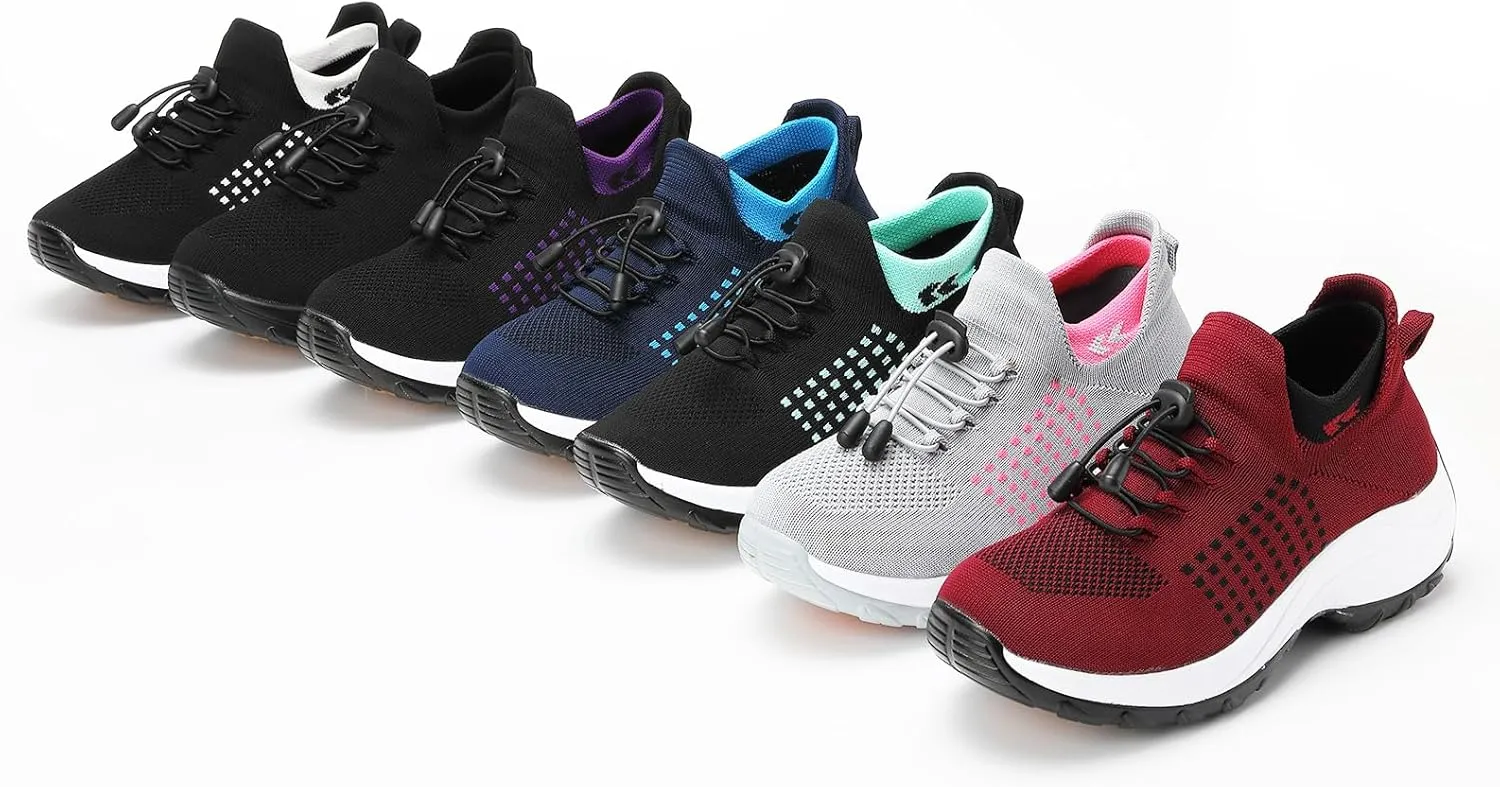 Comfort Wear Orthowear Shoes for Women Men Comfortwear Ortho Shoes Plantar Fasciitis Ortho Sneakers Comfortable Air Cushion Ortho Breathable Stretch Cushion Non Slip Athletic Walking Fashion Sneakers