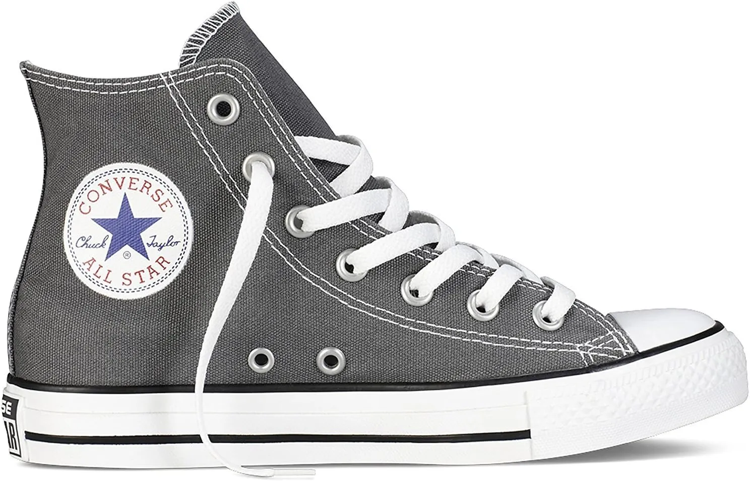 Converse Chuck Taylor All Star Hi Top Charcoal(Size: 8.5 US Men's)