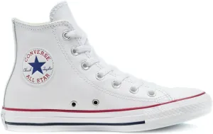 Converse Men's Sneaker, White Leather, 7.5