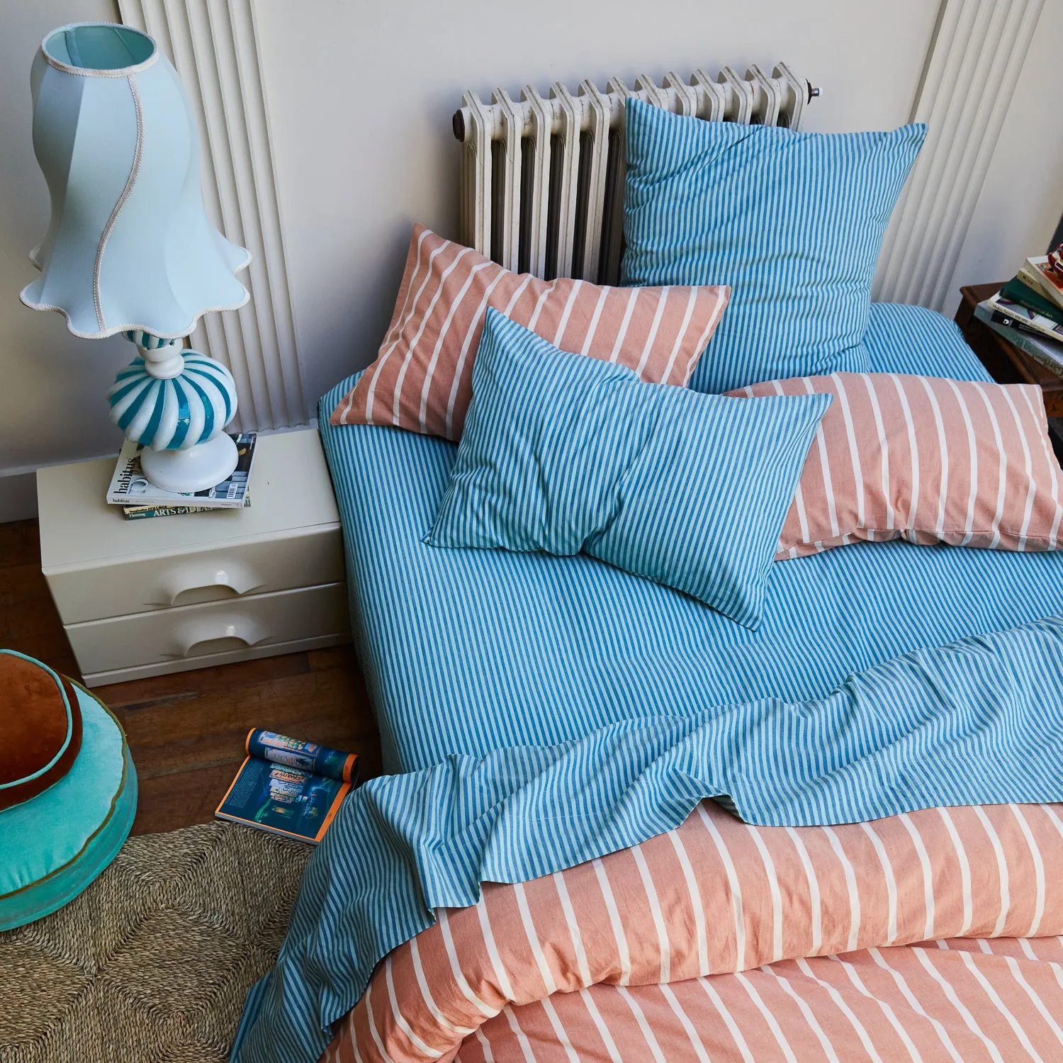 Cordell Cotton Sheets - Capri Flat