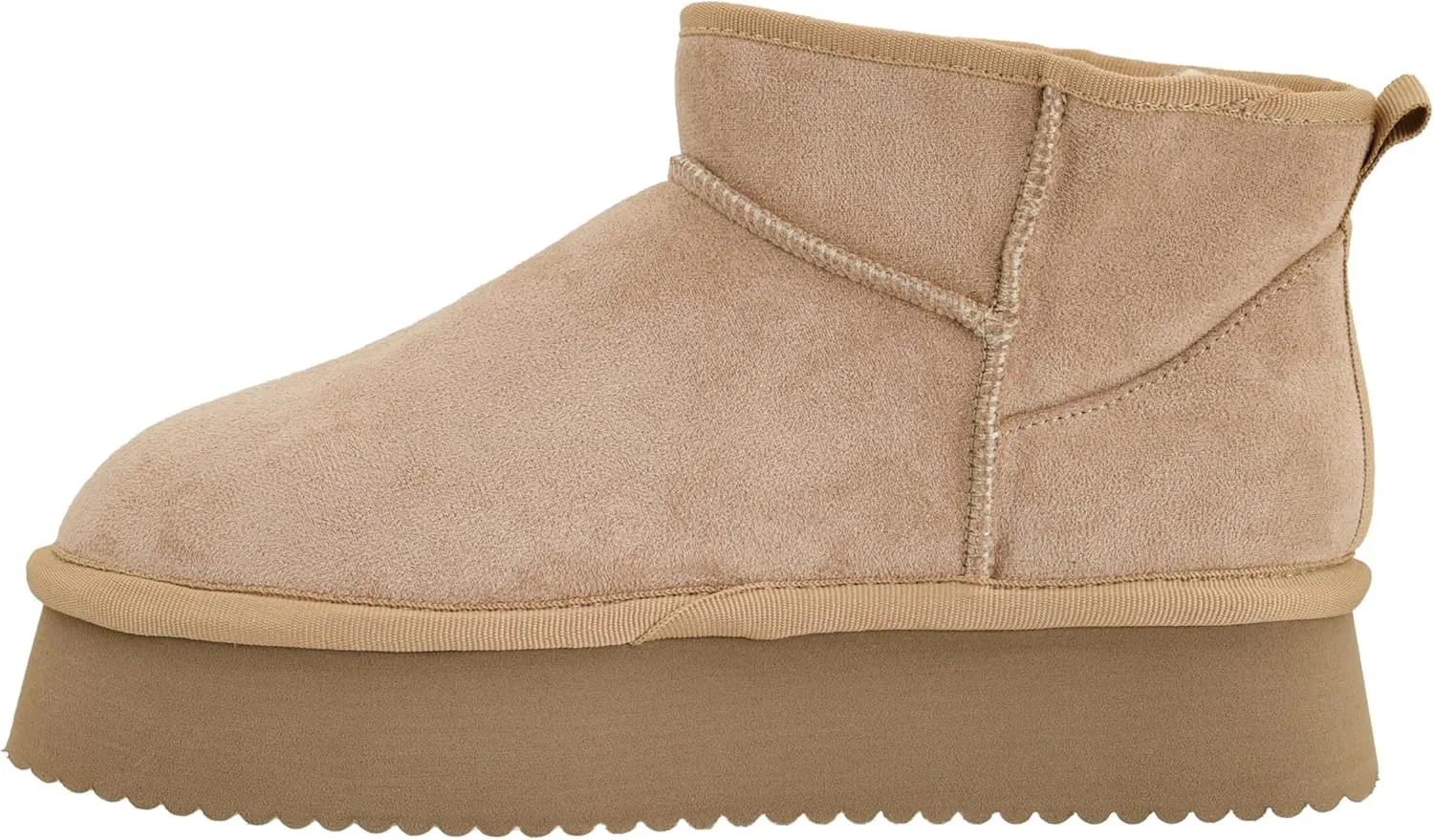 Corkys Footwear Room Service 1.75-Inch Platform Slipper Booties with Cushioned Insoles and Luxurious Faux Fur Lining - Cozy Fall/Winter Essential