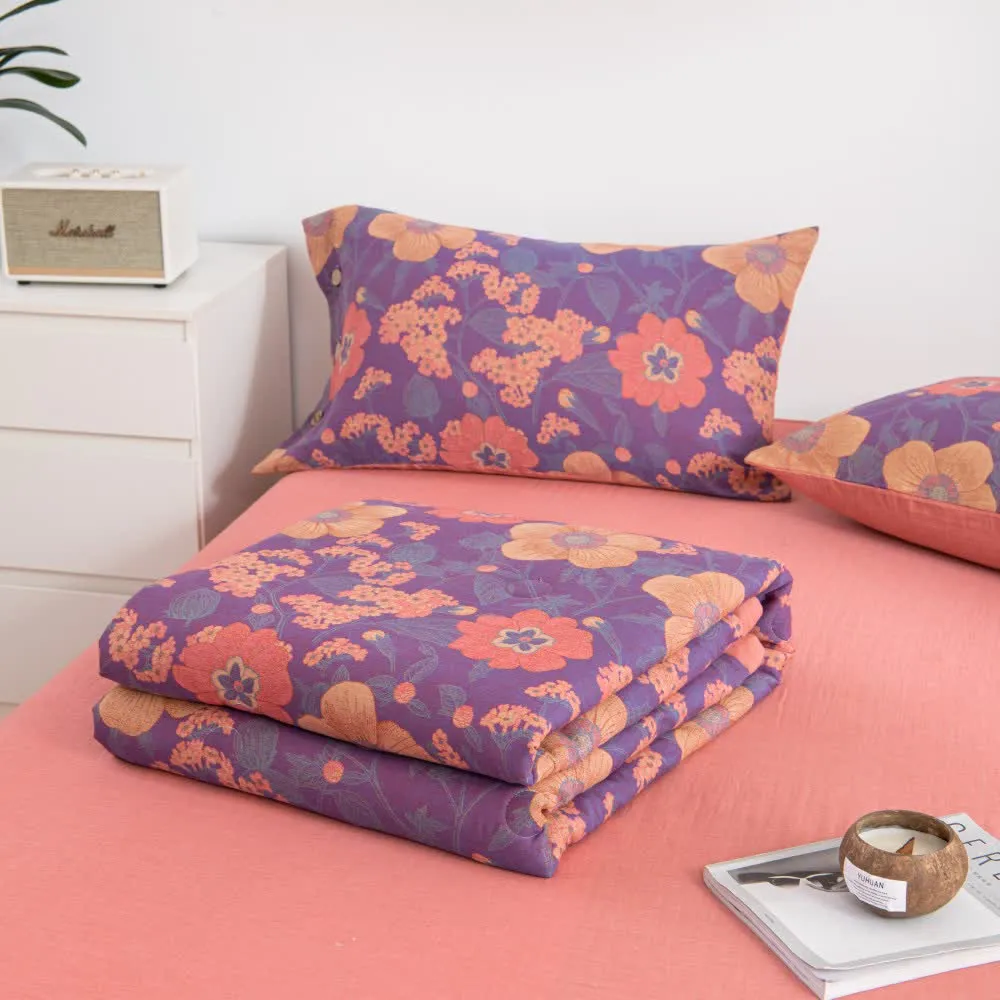 Cotton Lightweight Rural Soft Breathable Bedding