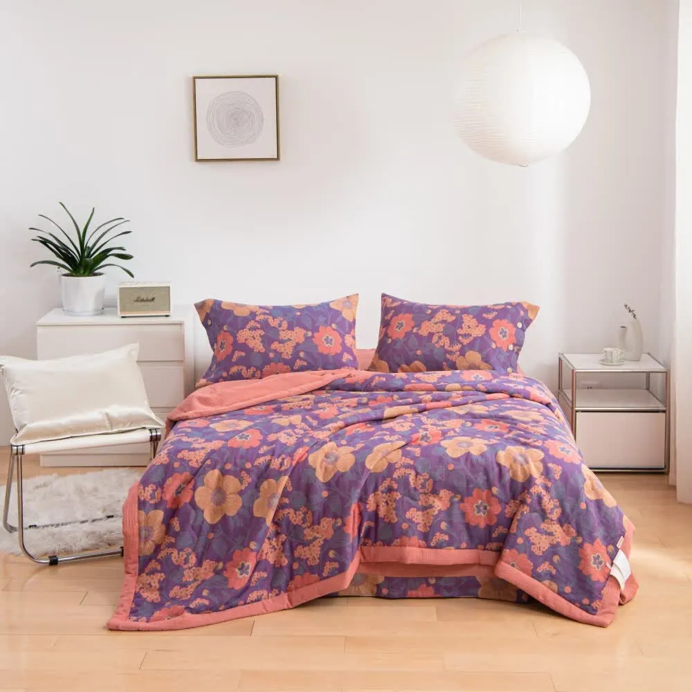 Cotton Lightweight Rural Soft Breathable Bedding