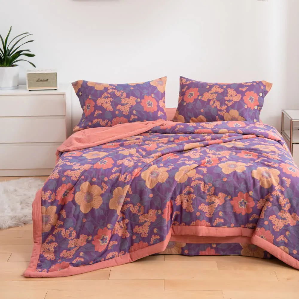 Cotton Lightweight Rural Soft Breathable Bedding