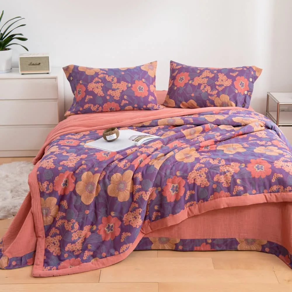 Cotton Lightweight Rural Soft Breathable Bedding