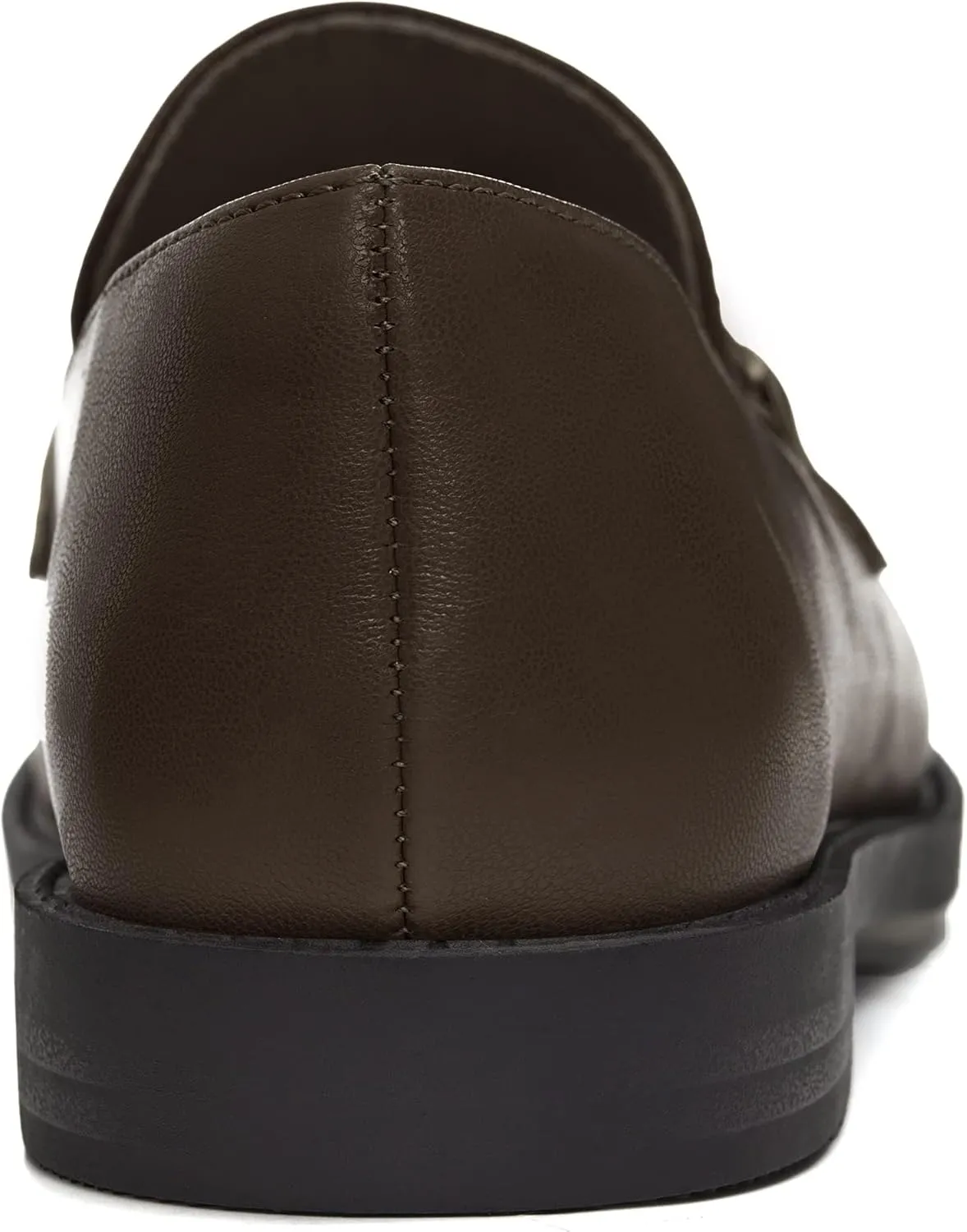 Coutgo Womens Loafers Comfortable Slip On Penny Loafer Casual Chain Flat Work Office Dress Shoes