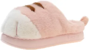 Cute 3D Cat Paw Slipper Women Men House Slippers, Warm Cloudy Soft Slippers Plush Home Shoes for Bedroom Living Room Indoor