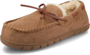 Dakine Men's Bay Indoor Outdoor Cozy Memory Foam Comfort Moccasin Slipper