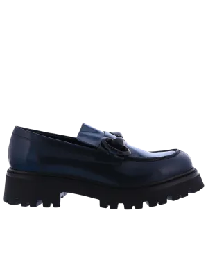 Dames Uma Parker Mocassin Blauw