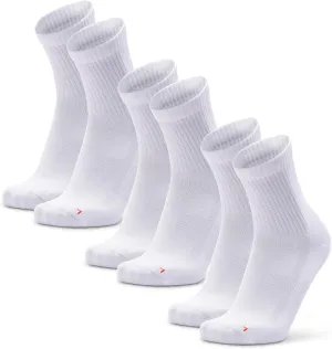DANISH ENDURANCE Athletic Socks, Anti-blister, Breathable & Moisture Wicking Quarter Socks, for Men & Women, 3 Pack