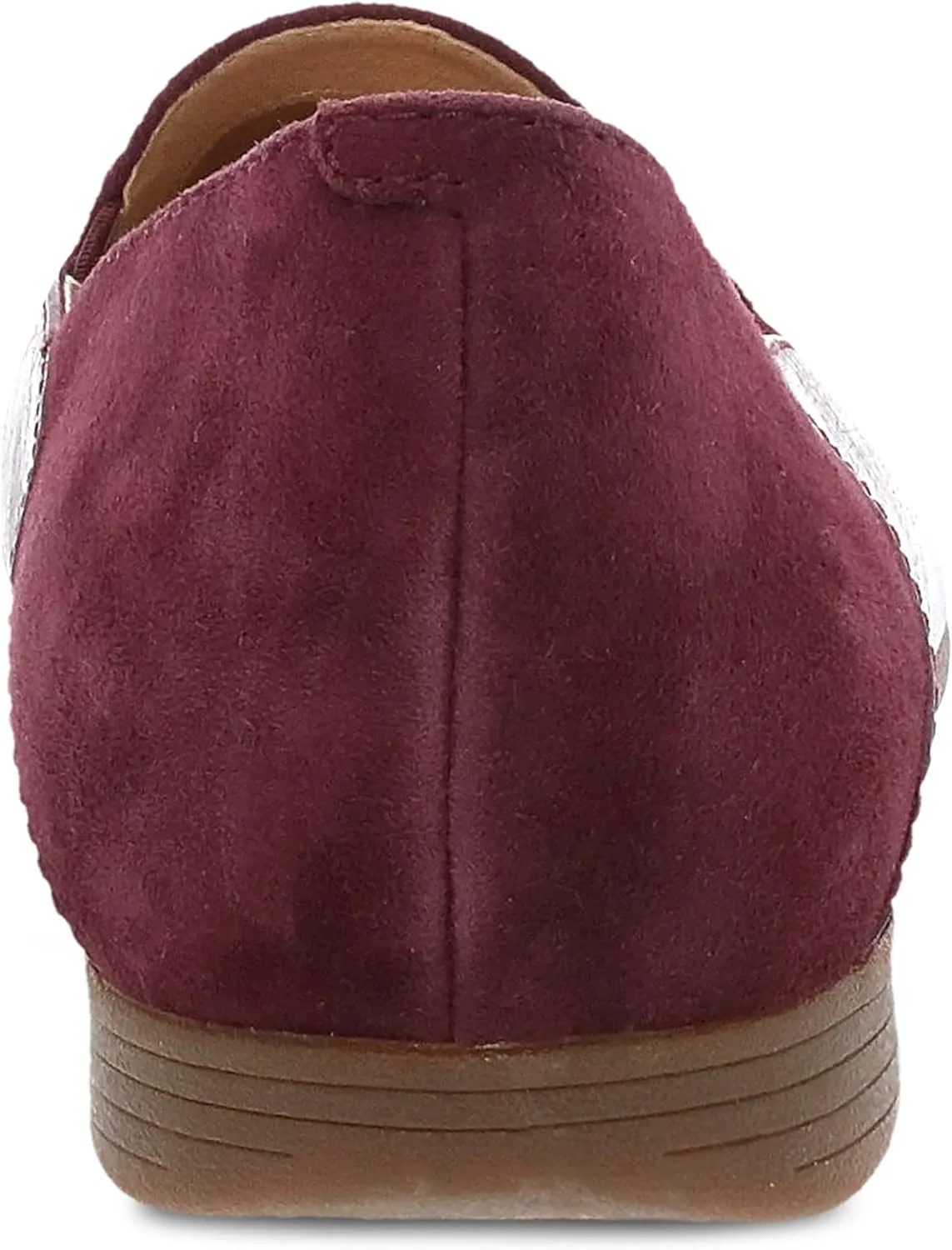 Dansko Lace Slip-On Loafer for Women – Comfortable Flat Shoes with Arch Support – Versatile Casual to Dressy Footwear – Lightweight Rubber Outsole