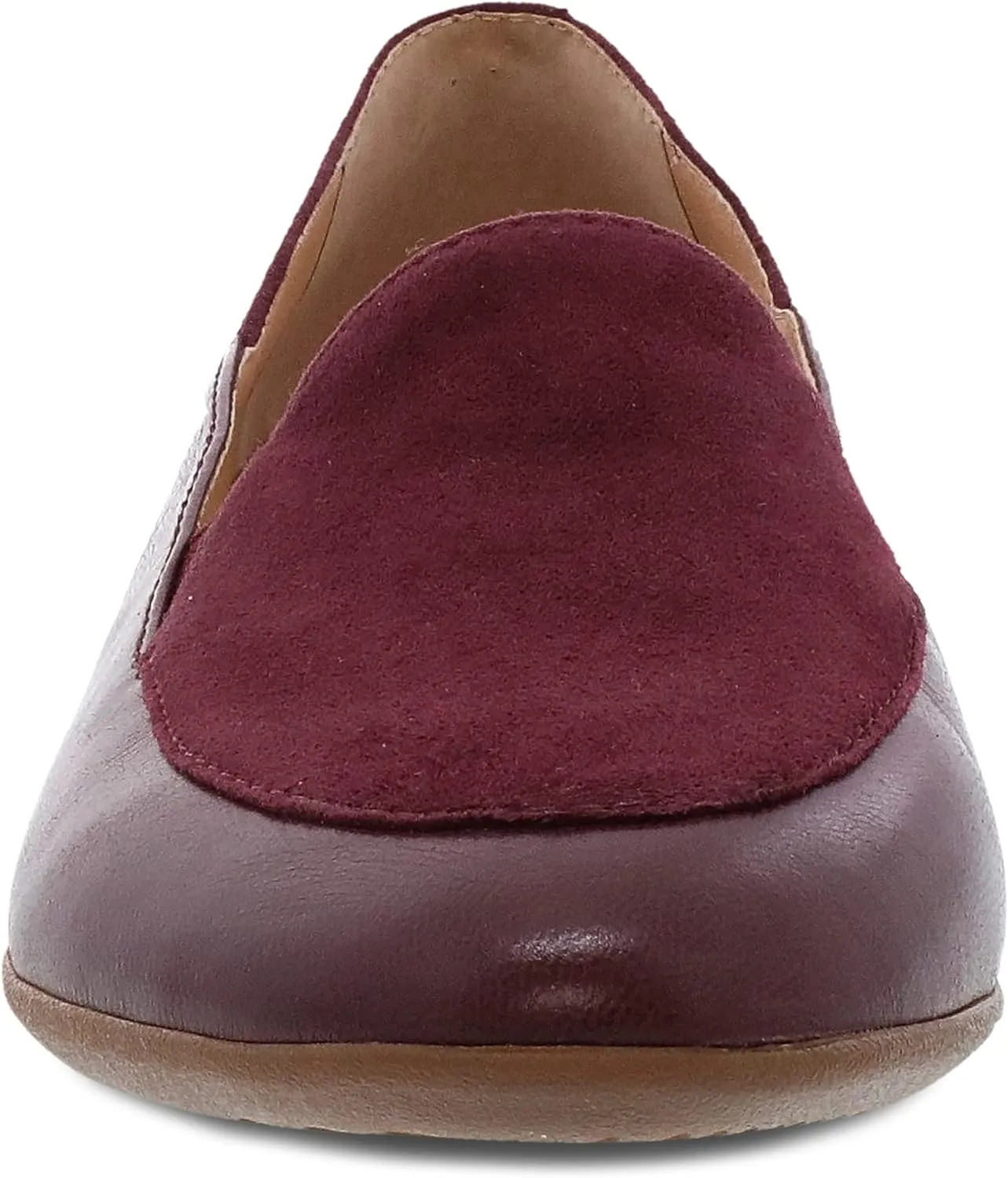 Dansko Lace Slip-On Loafer for Women – Comfortable Flat Shoes with Arch Support – Versatile Casual to Dressy Footwear – Lightweight Rubber Outsole