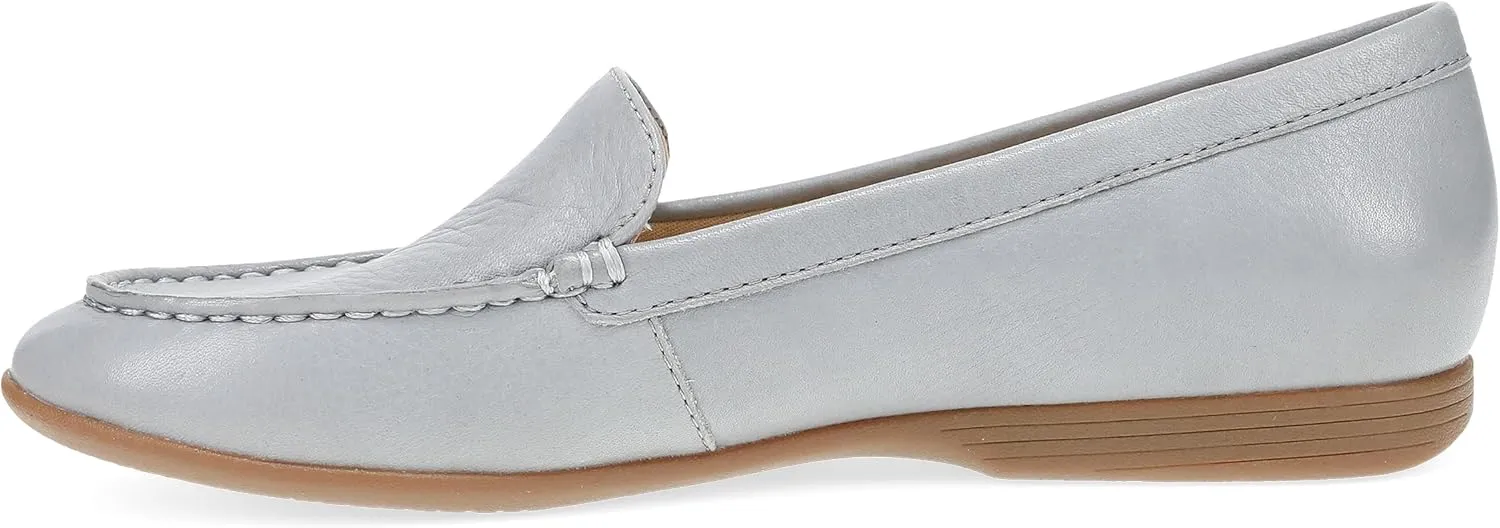 Dansko Lorri Slip-On Loafers for Women - Comfortable Flat Shoes with Arch Support - Versatile Casual to Dressy Footwear - Lightweight Rubber Outsole