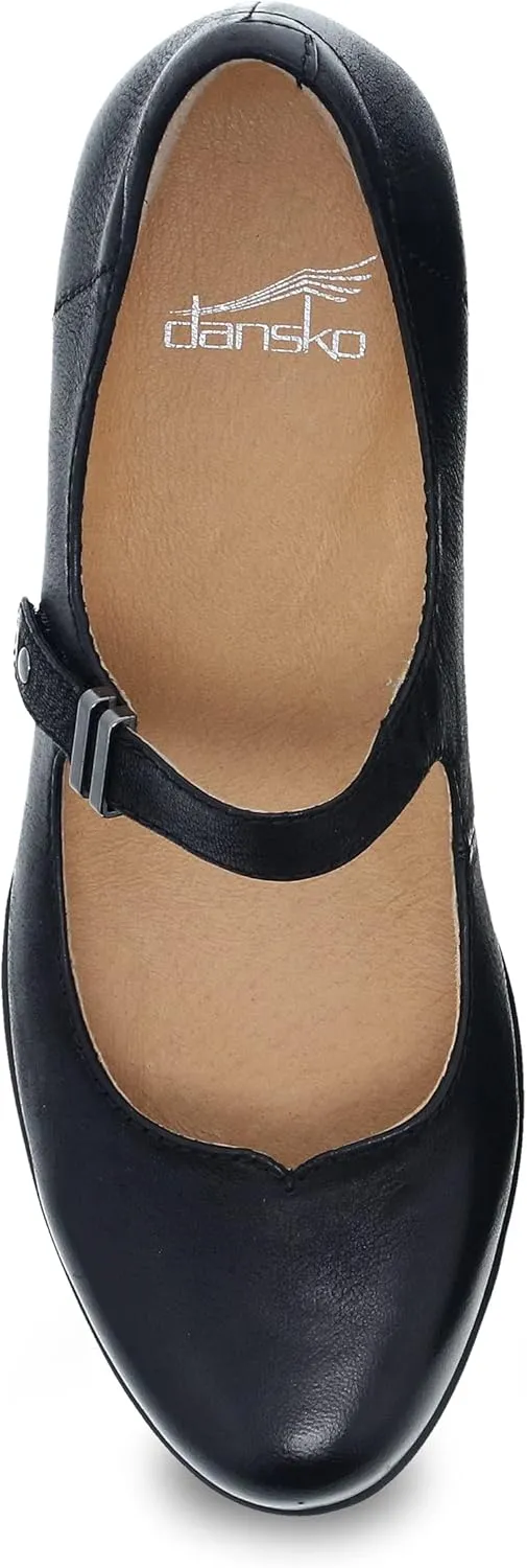 Dansko Womens Callista Mary Jane - Comfort Shoes, Arch Support, adjustabale Strap