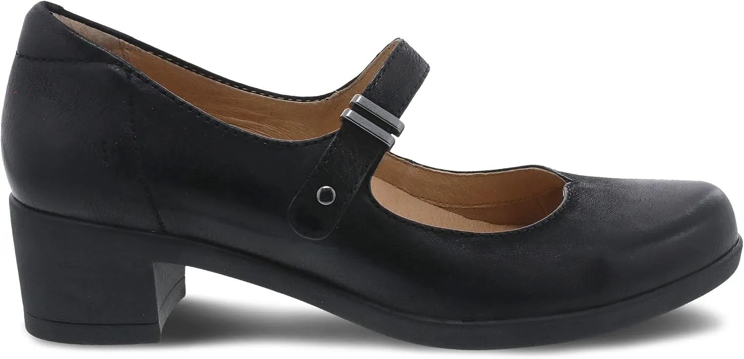 Dansko Womens Callista Mary Jane - Comfort Shoes, Arch Support, adjustabale Strap