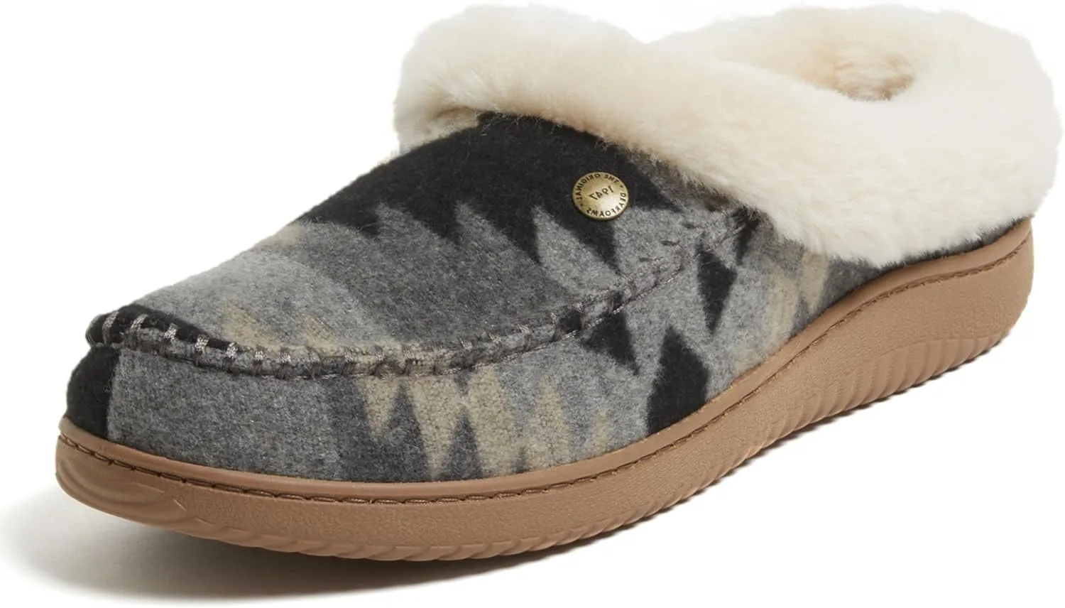 Dearfoams Men's Baro Indoor Outdoor House Shoe Memeory Foam Clog Slipper