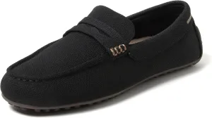 Dearfoams Women's Hazel-Lighweight Driving Loafer Machine Washable Comfortable Shoe