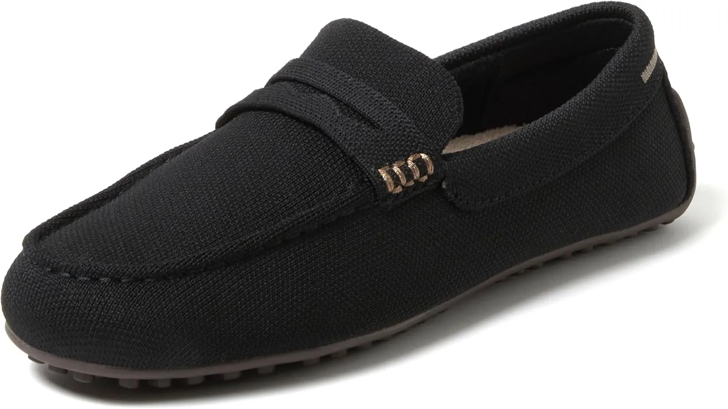 Dearfoams Women's Hazel-Lighweight Driving Loafer Machine Washable Comfortable Shoe