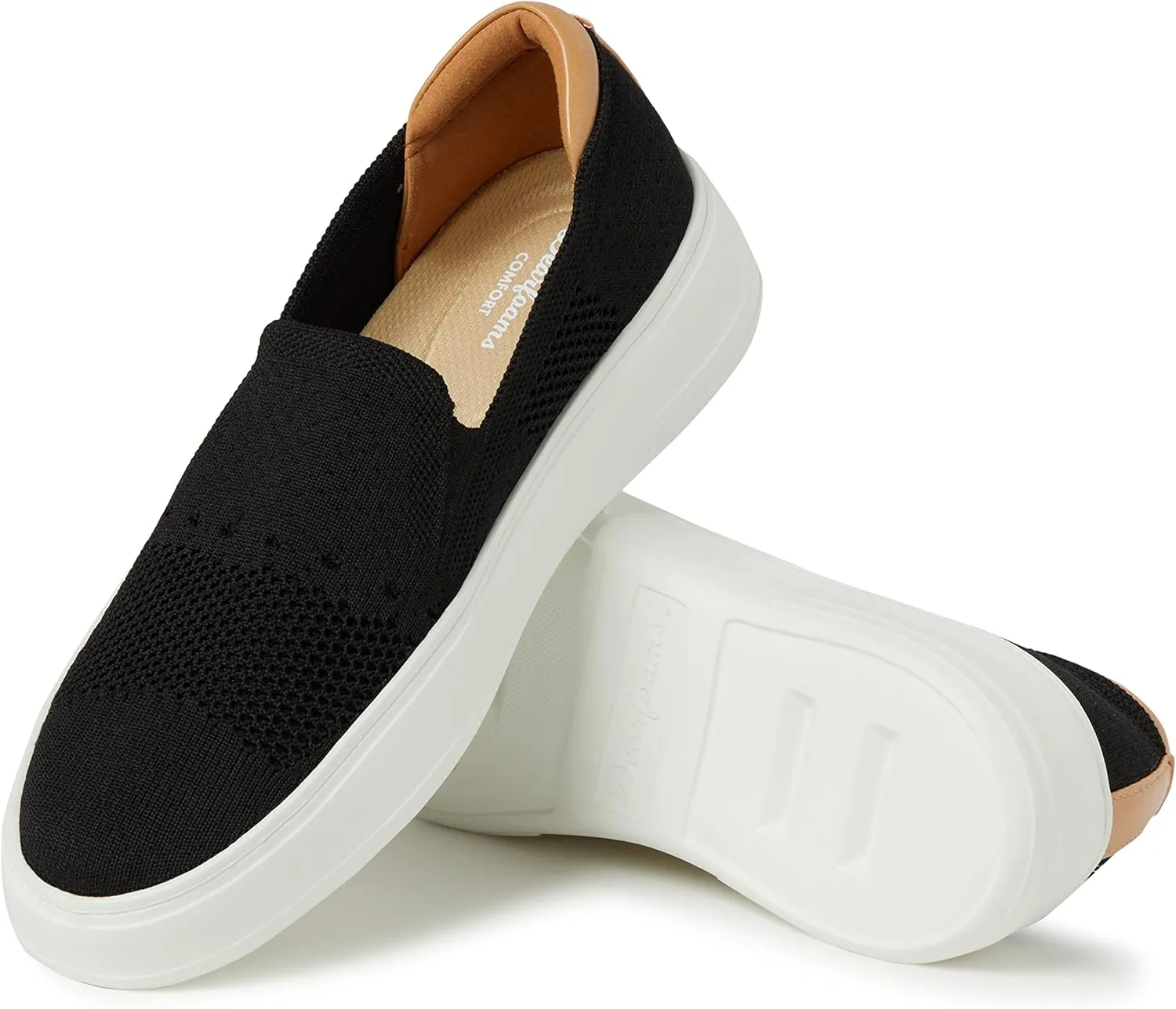 Dearfoams Women's Slip-On Lightweight Comfortable Sophie Loafer