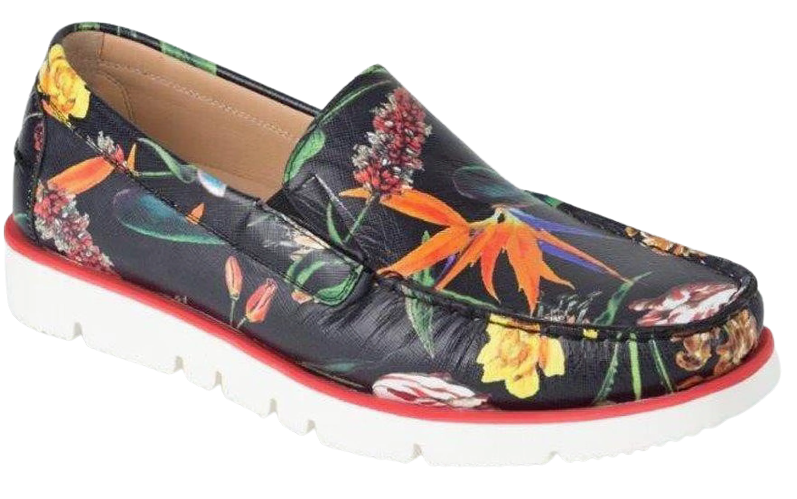 DI CHENZO Men's 4152 Kyoto Black Leather Loafer