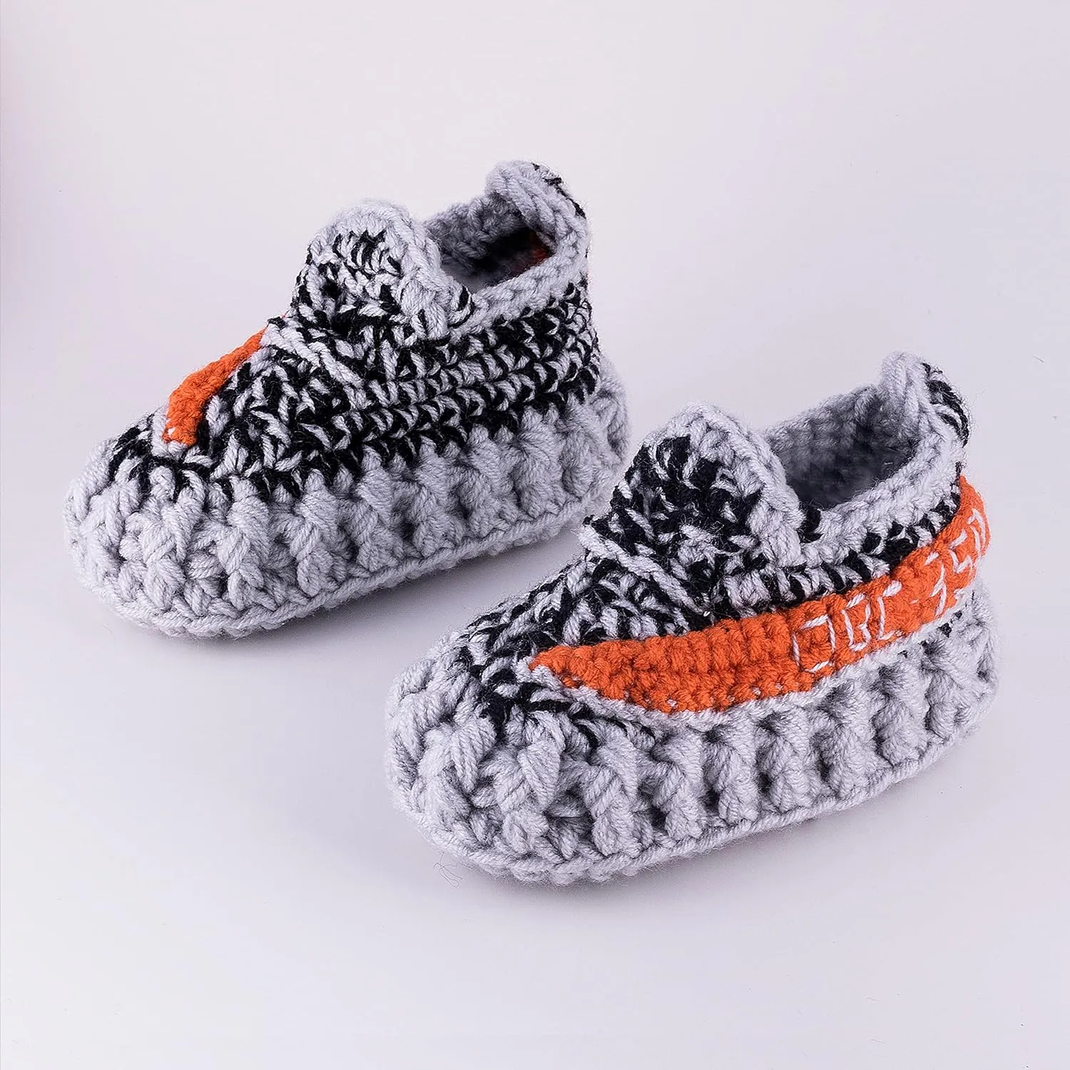 Diaper Book Club Baby Sneakers Crochet Hypebeast Shoes for Toddler Sneakerheads, Soft Booties for Boys & Girls, Designer Kids Fashion, Breathable & Comfortable Children's Kicks