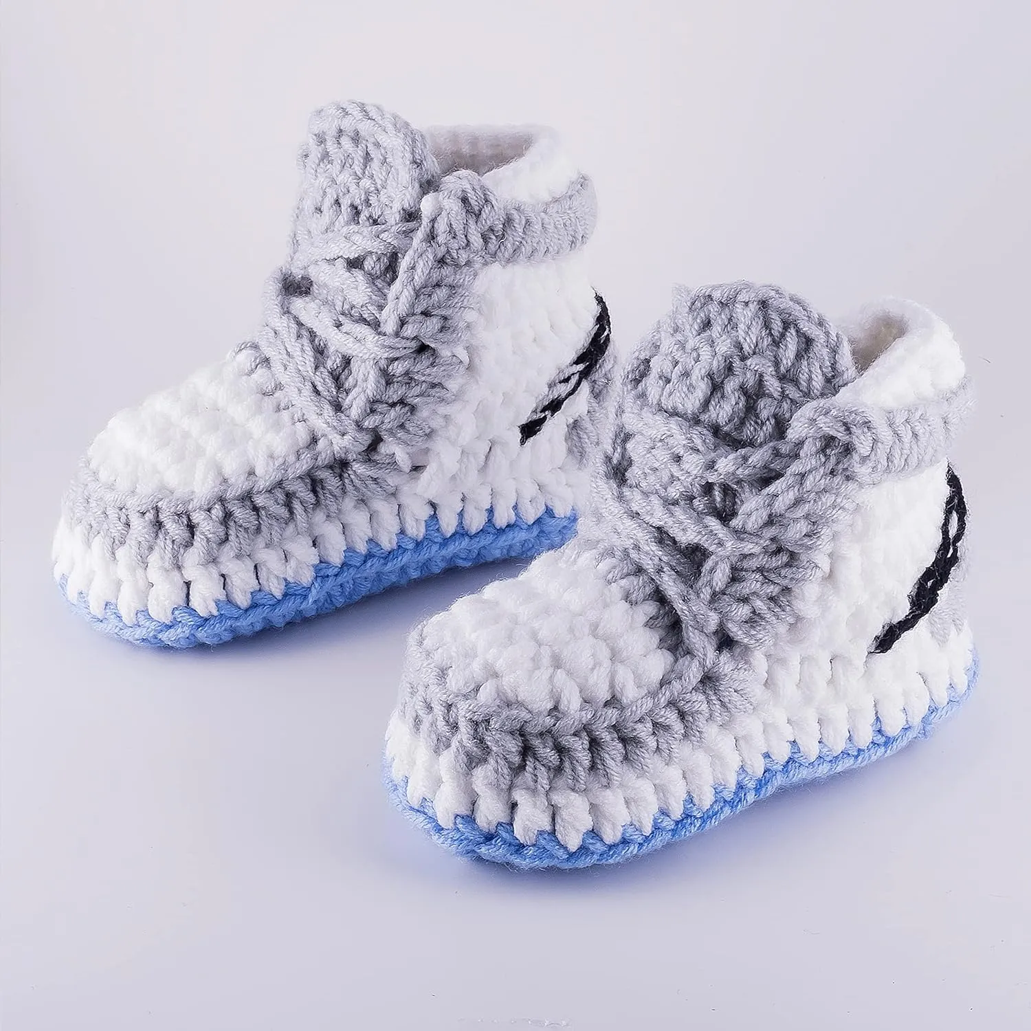 Diaper Book Club Baby Sneakers Crochet Hypebeast Shoes for Toddler Sneakerheads, Soft Booties for Boys & Girls, Designer Kids Fashion, Breathable & Comfortable Children's Kicks