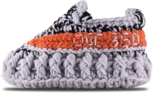 Diaper Book Club Baby Sneakers Crochet Hypebeast Shoes for Toddler Sneakerheads, Soft Booties for Boys & Girls, Designer Kids Fashion, Breathable & Comfortable Children's Kicks