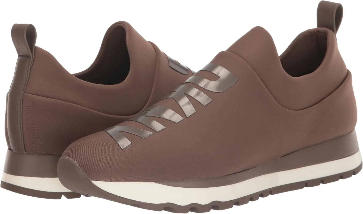 DKNY Women's Low-top Slip-on Logo Sneaker