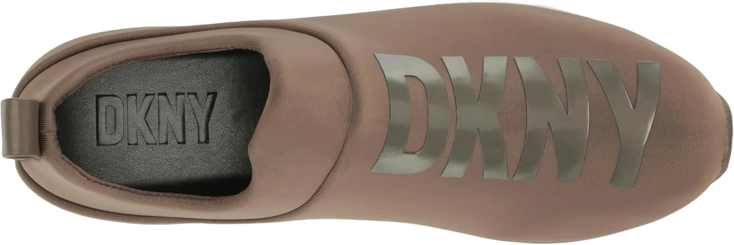 DKNY Women's Low-top Slip-on Logo Sneaker