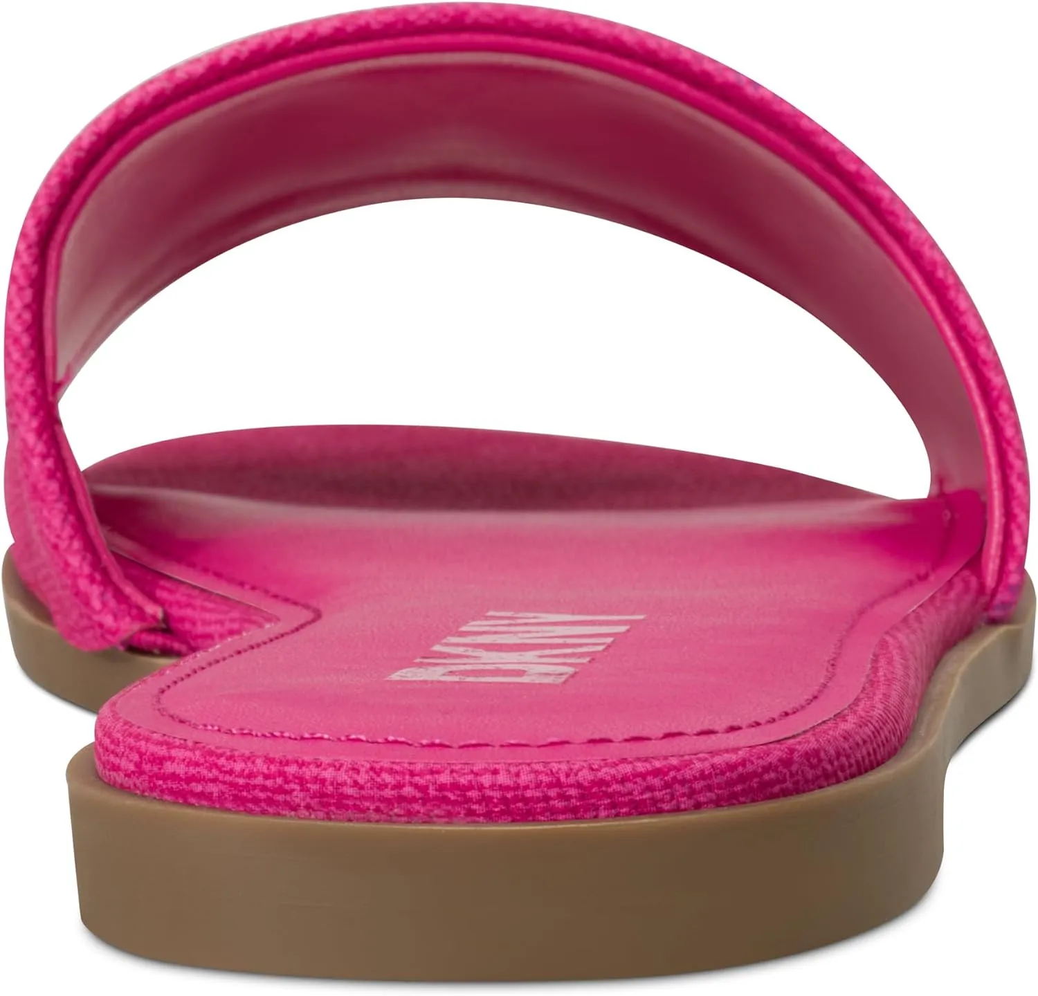 DKNY Women's Willow Flat Slide Sandal with Logo