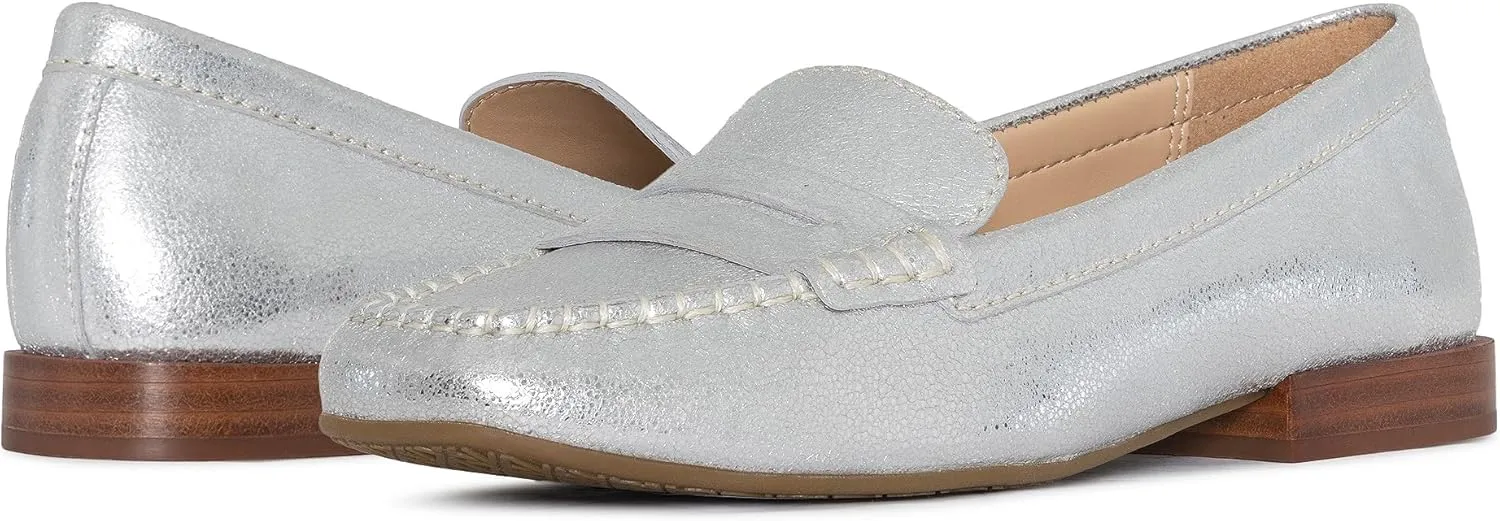 Donald J Pliner Women's Binah Metallic Penny Loafer