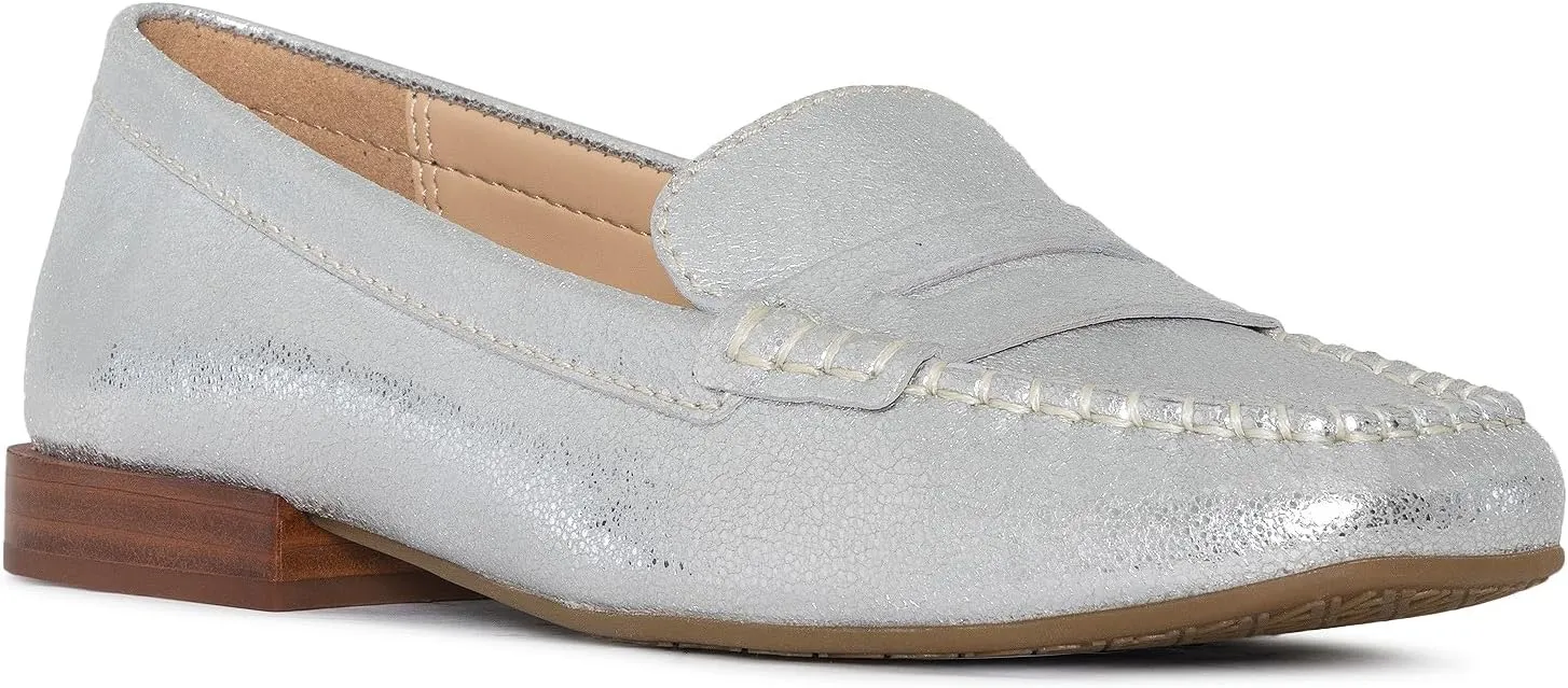 Donald J Pliner Women's Binah Metallic Penny Loafer