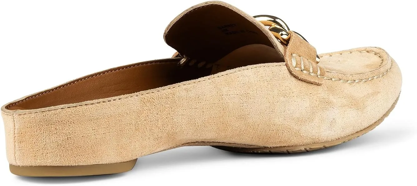 Donald Pliner Women's Barney Distressed Metallic Mule